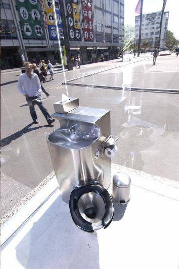 Lavabo cristal publico